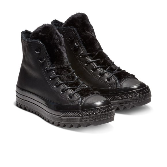 Converse Womens CTAS Hi Street Warmer Ripple Boot - Picture 2 of 10